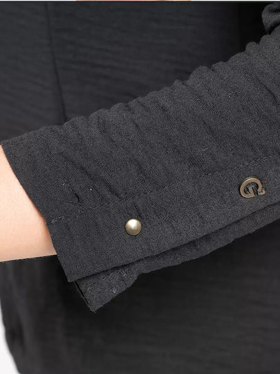 Giblor's Mantel Koch Damen Schwarz