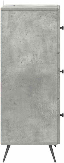 Comodă de Depozitare din Lemn cu 3 Sertare M33xL34.5xÎ90cm