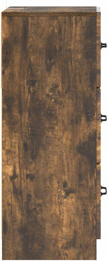 Sertar De Depozitare Din Lemn Cu 3 Sertare M33xL34.5xÎ87cm