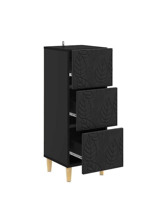 Wooden Storage Cabinet L33xW34.5xH90cm