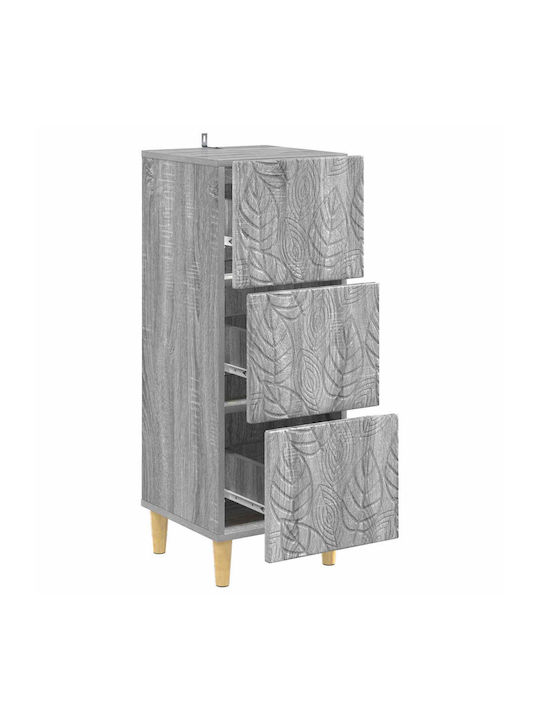 Wooden Storage Cabinet L33xW34.5xH90cm