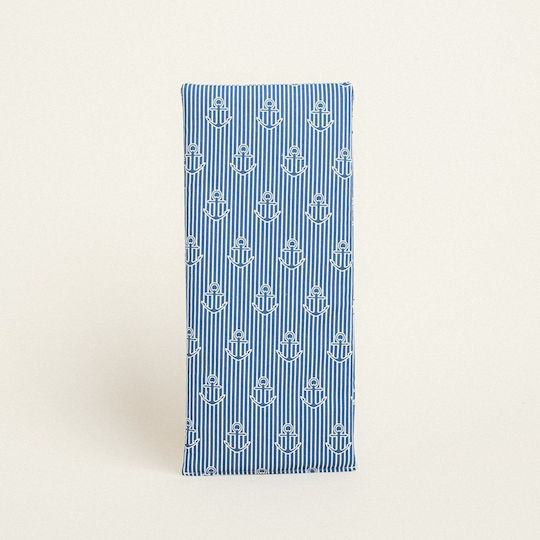 Beauty Home Fabric Easter Candle Case Blue