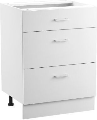 Vevor Shaker Base Cabinet 24" W X 19" D X 32" H Ready To Assemble 3 Drawers
