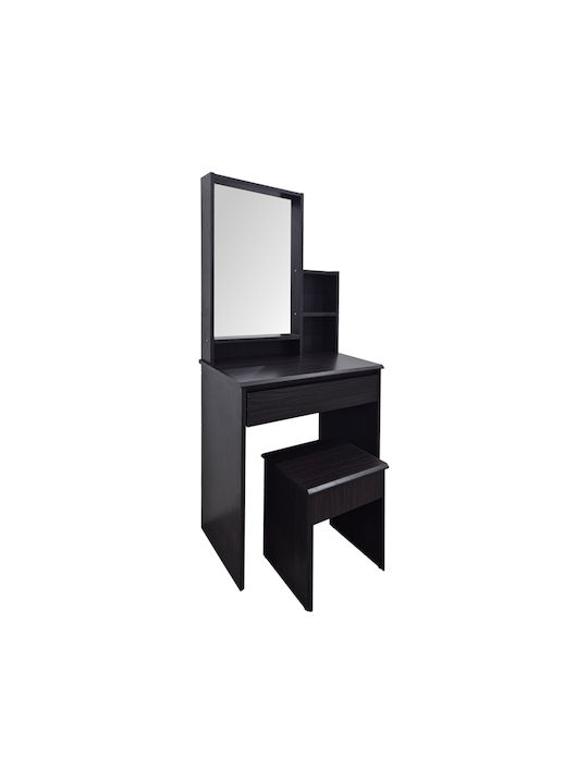 Pakketo Wanddekoration Silhouette Renka Pakooworld Schwarz aus Metall 30x1,5x30cm 3Stücke