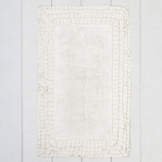 Nima Badematte Baumwolle 36571 Elfenbein 50x80cm