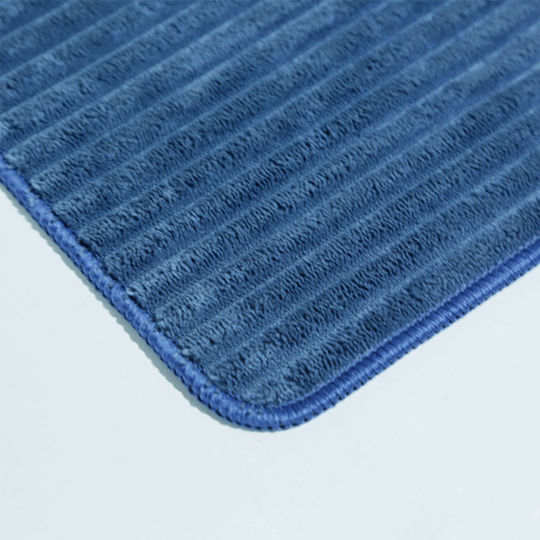 San Lorentzo Bath Mat Sl8025-1 8025 Blue 50x80cm