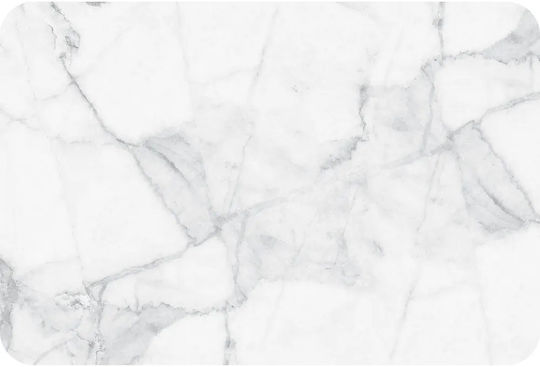 Ango Πατάκι Μπάνιου 85106 White Marble 40x60εκ.