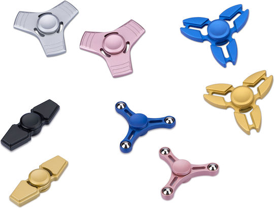 AS Fidget Spinner Μεταλλικό Πολύχρωμο (Διάφορα Σχέδια) 1τμχ