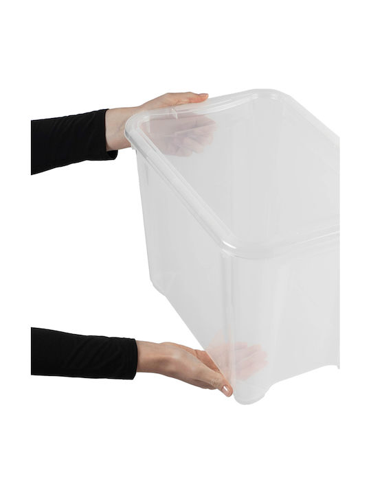 Transparente T-Box S 20l 26,5x38x28,5cm Deckel