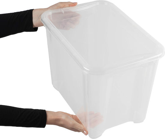 Прозрачна кутия T S 20л 26.5x38x28.5см капак