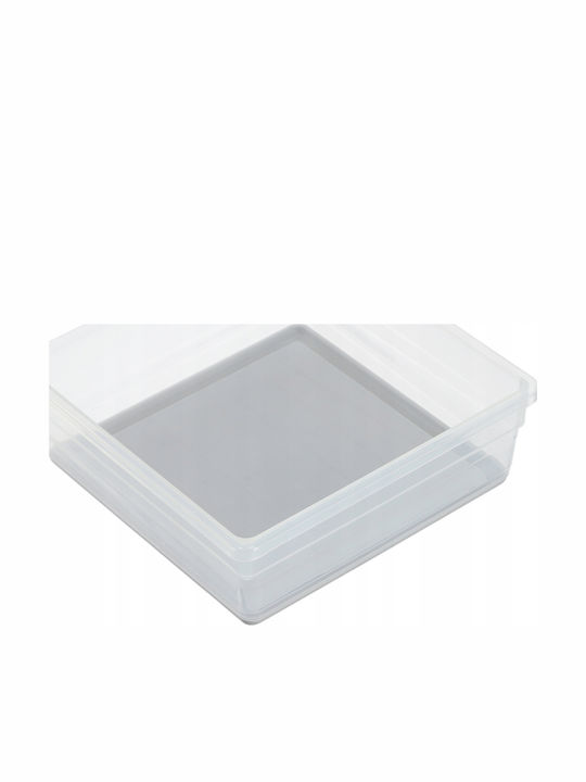 Kis Sistemo 6 Plastic Storage Box Transparent 15x15x5cm