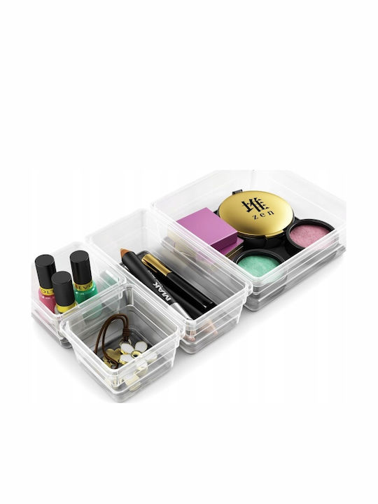 Kis Sistemo 7 Plastic Storage Box Transparent 22.5x15.5x5cm
