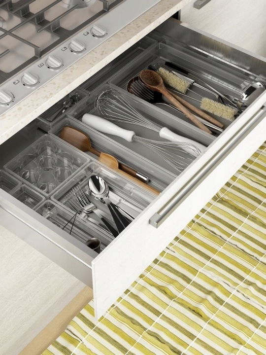 Kis Sistemo 7 Plastic Storage Box Transparent 22.5x15.5x5cm