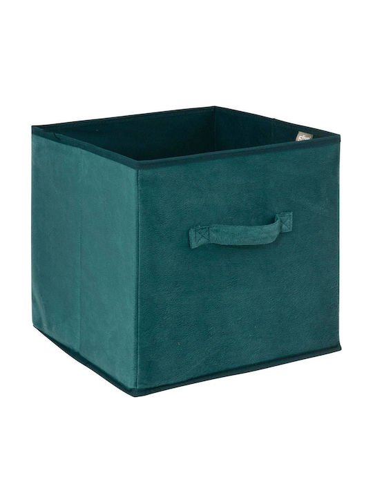 5Five Fabric Storage Box Green 31x31x31cm