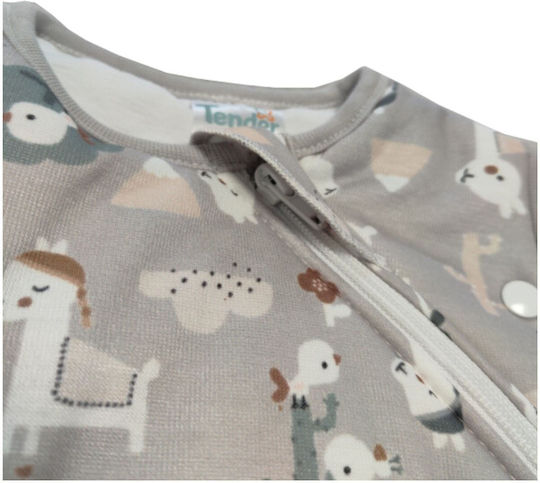 Tender Winter Sleeping Bag with Feet 2.5 Tog Grey with Detachable Sleeves