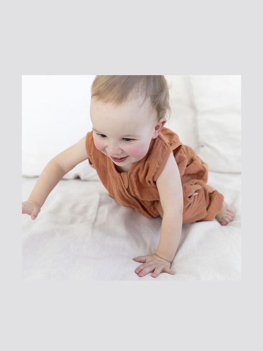 Bemini Sommer Schlafsack mit Füßen Magic 0.5 Tog Orange