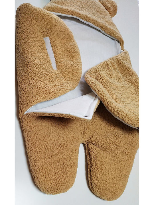 SteweHome Summer Sleeping Bag with Legs Brown