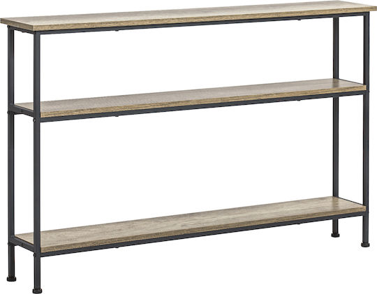 Конзолна маса Метална Wooden Д120xШ20xВ77cm