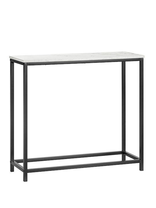 Konsole Μαύρη Μάρμαρο L80xB35xH75cm