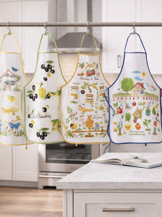 Kipper Chef Ποδιά Κουζίνας Πολύχρωμη 70x50cm 5206952002597 12τμχ
