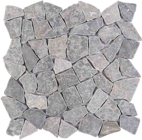 vidaXL Плочка Подова / Стенна За Външно Пространство Мат 30x30cm Светлосива