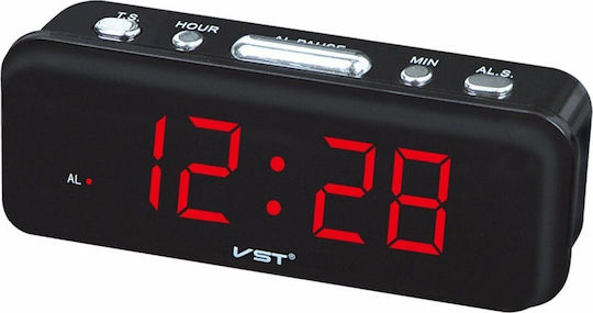 Ceas deșteptător digital din lemn cu termometru LED OEM Ceas deșteptător digital din lemn cu termometru LED OEM