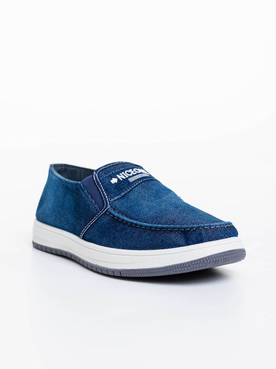 Men's Espadrilles In Blue Colour