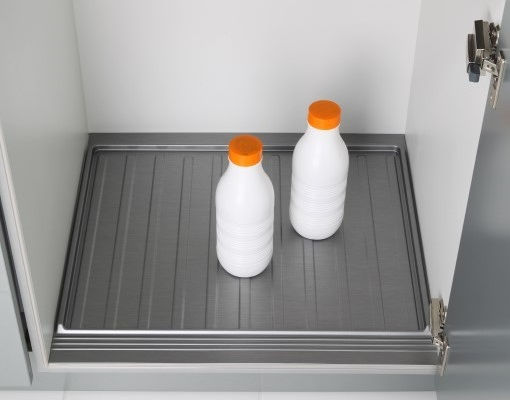 Agoform Plastic Kitchen Water Collector Anthracite 222-5036593900 875x580mm