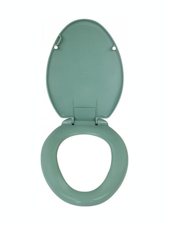 EVIOP Capri Toilet Seat Plastic 52.5x35.5cm Ivory