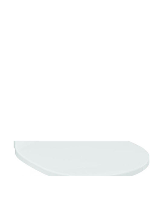 Ideal Standard Plastic Soft Close Toilet Seat White Connect Air