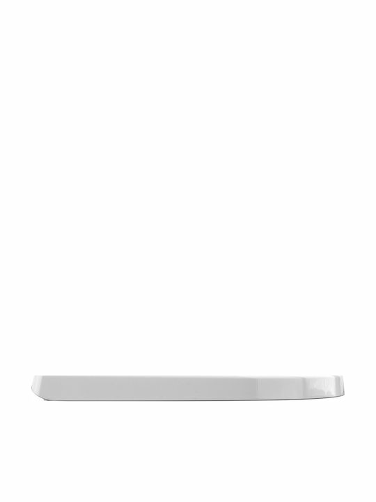 Toya Toilettenbrille Kunststoff Weiß
