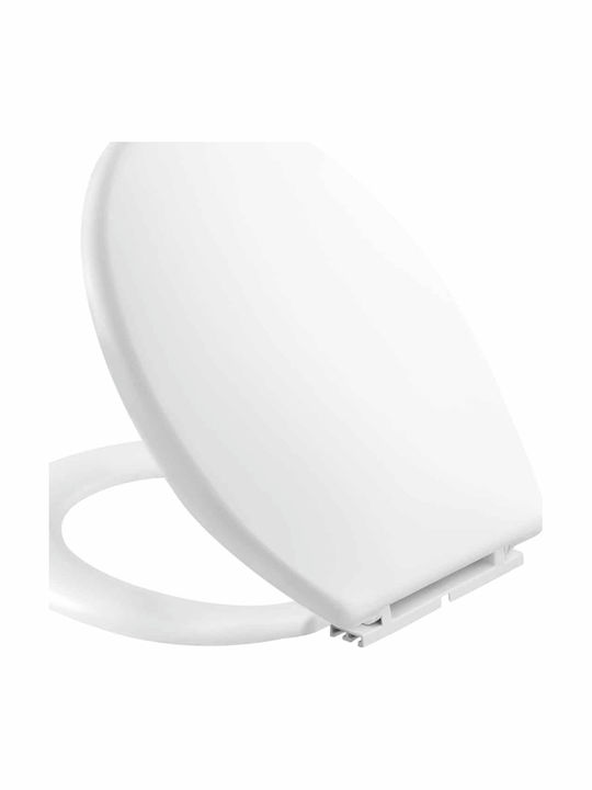 Bega Plast Atlantis No.1 Капак За Тоалетна Шанта Пластмаса 43x36.50см Бял