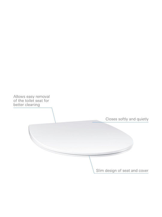 Grohe Bau Ceramic Capac WC Plastic Gri