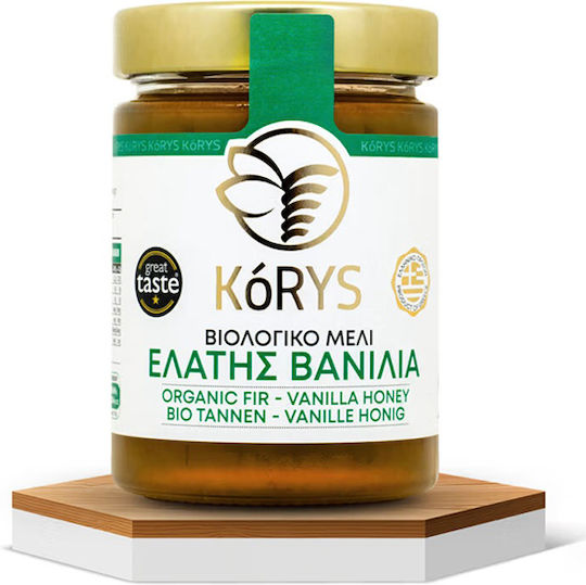 Korys Βιολογικό Μέλι Έλατο Βανίλια 420gr