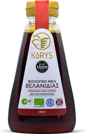 Korys Organic Oak & Forest Honey 450gr