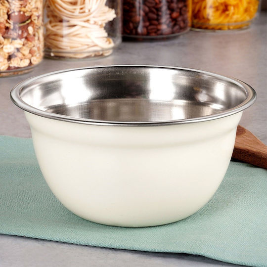 Excellent Houseware Bol de Servire Rotund Inox Argintiu