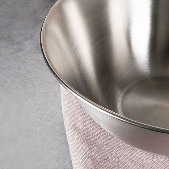Excellent Houseware Купа за сервиране Кръгла Inox с диаметър 21.5бр