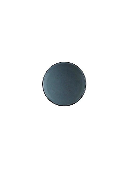 Kutahya Porselen Mood Serving Bowl Round made of Porcelain Blue with Diameter 16cm