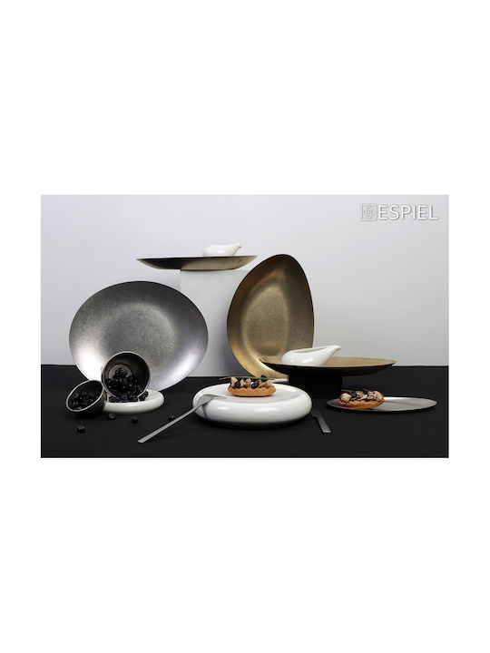 Espiel Snow Dip Serving Bowl Round Inox Gray with Diameter 7.7cm 6pcs