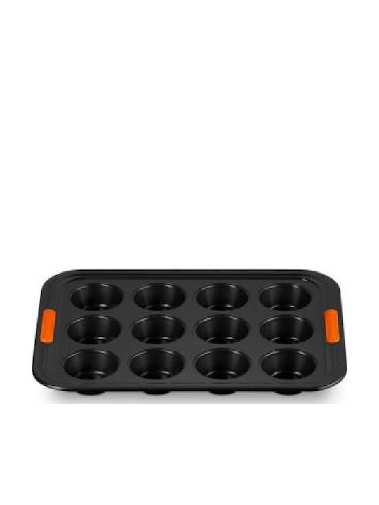 Le Creuset Φόρμα Ζαχαροπλαστικής για Cupcakes/Muffins 12 Θέσεων 12τμχ