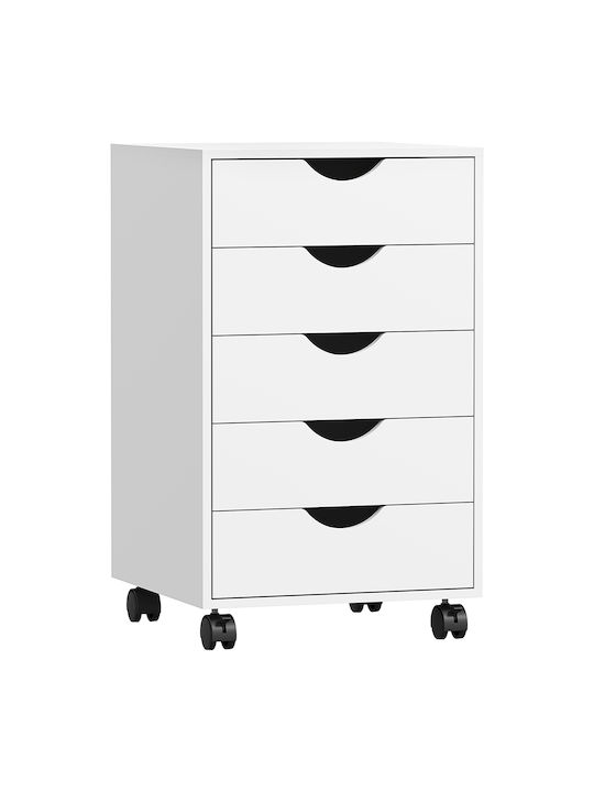 Schublade Büro aus MDF White 40x40x67cm