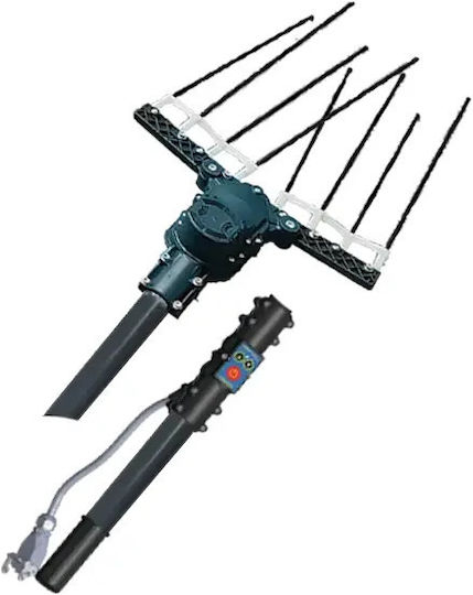 Spacesonic Ελαιοραβδιστικό Μπαταρίας 12V 750W Τύπου Χτένα με Σταθερό Κοντάρι 2.5m και Βάρος 2.3kg