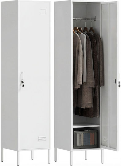 Einzeltür Metallischer Außenschrank 40x40x179cm Einzeltür Metallischer Außenschrank 40x40x179cm