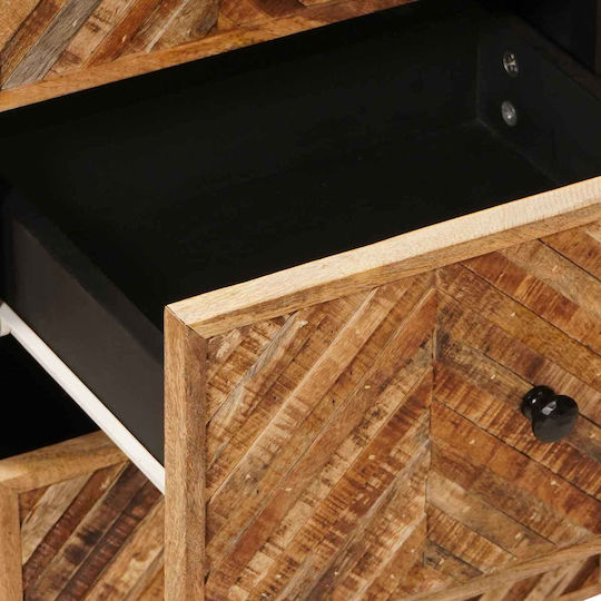 Comodă Dormitor din Lemn Maro 40x33.5x75 cm
