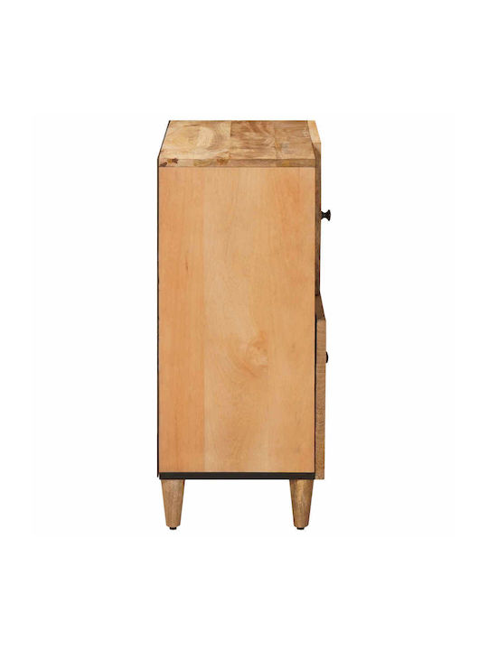 Comodă Dormitor din Lemn Maro 80x33.5x75cm