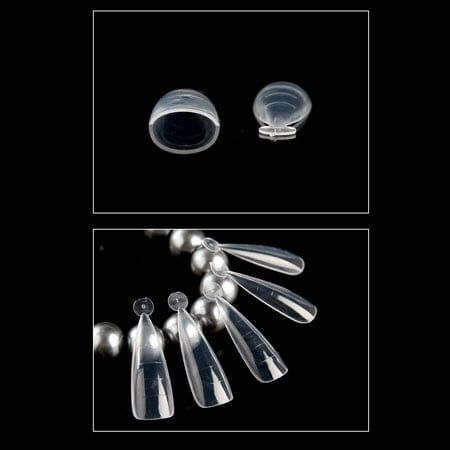 Lady Victory Plastic Tips Νυχιών σε Λευκό Χρώμα 10τμχ
