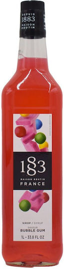 1883 Maison Routin Sirup für Cocktails mit Geschmack von Kaugummi 1000ml