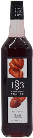 Routin 1883 Strawberry Gluten Free Syrup 1l