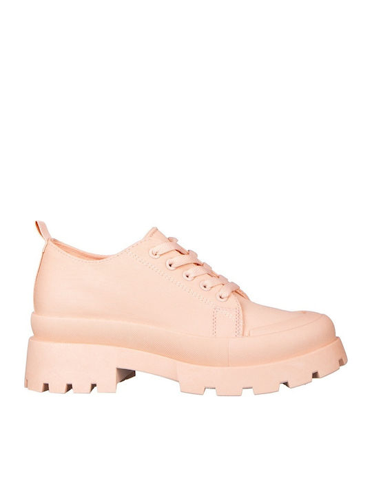 Damen Oxfords in Rosa Farbe