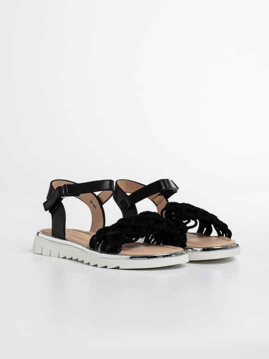 Sandale Tip Pantof Negre
